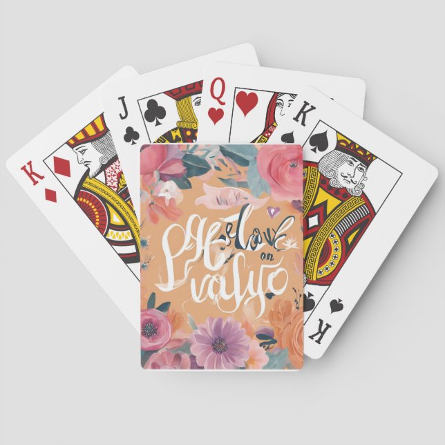 Stay Inspired – Motivational & Uplifting Designs Playing Cards (Back)
