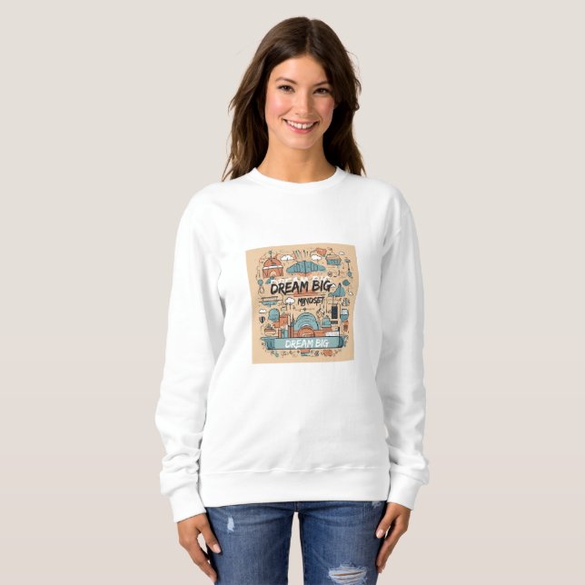 Stay Inspired – Motivational & Uplifting Designs Sweatshirt (Front Full)