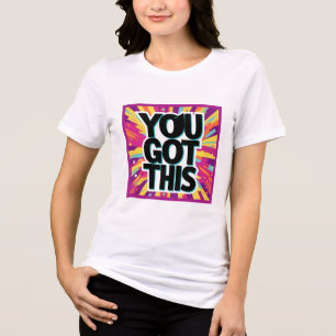 Stay Inspired – Motivational & Uplifting Designs Tri-Blend Shirt