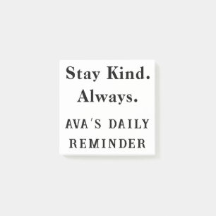 Stay Kind Always – Custom Motivational Sticky Note