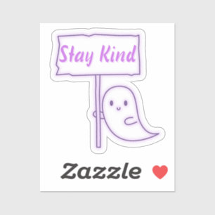 Stay Kind Friendly Ghost
