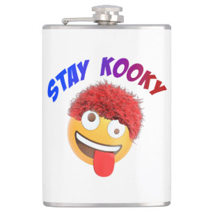 Stay Kooky Hip Flask