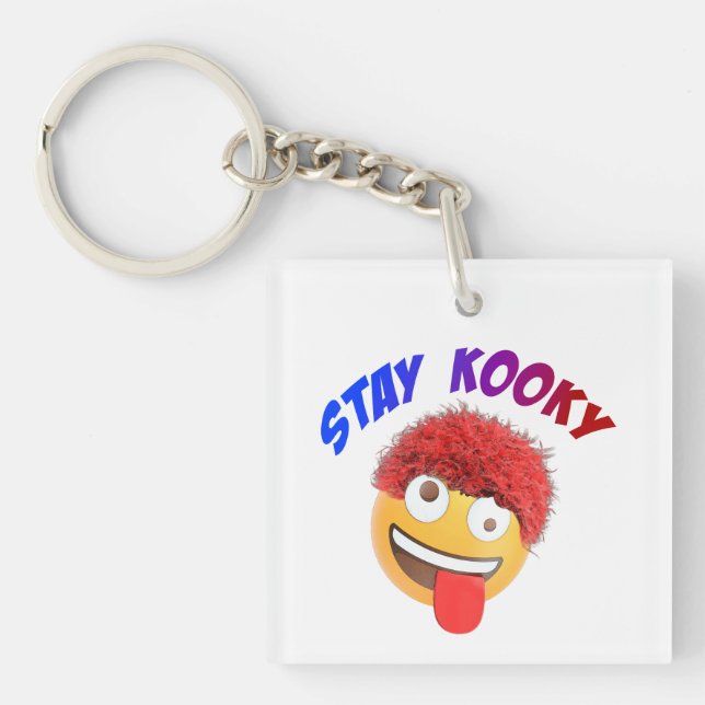 Stay Kooky Key Ring (Front)