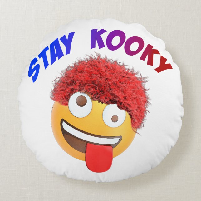 Stay Kooky Round Cushion (Front)
