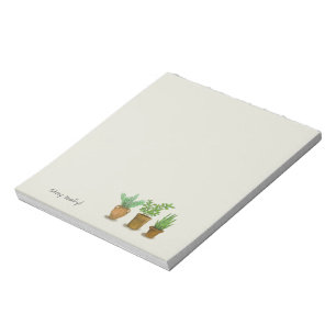 Stay leafy, for plant lovers notepad