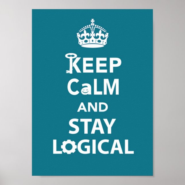 Stay Logical Poster (Front)