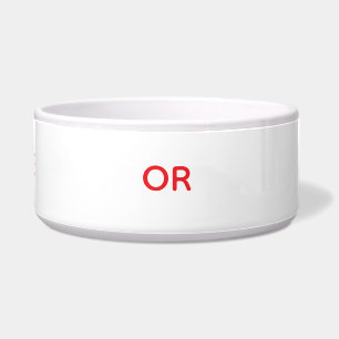 STAY LOYAL Red and White Wrist Keychain