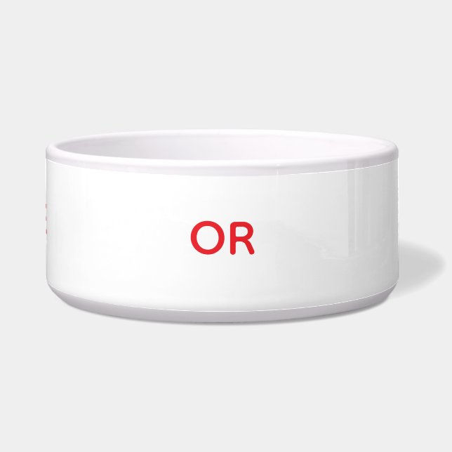 STAY LOYAL Red and White Wrist Keychain (Front)
