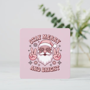 Stay Merry And Bright Christmas Ugly Xmas  Invitation