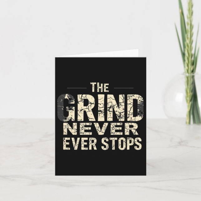 Stay Motivated  Card (Front)