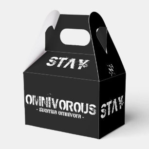 Stay natural, stay omnivorous! favour box