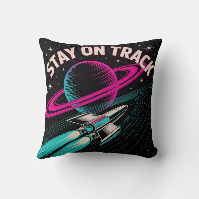 Stay On Track Cushion (Back)