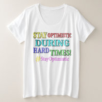 "STAY OPTIMISTIC" Cute Design. Buy Now