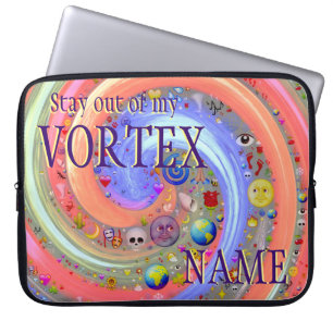 Stay Out Of My VORTEX Personalised Laptop Sleeve