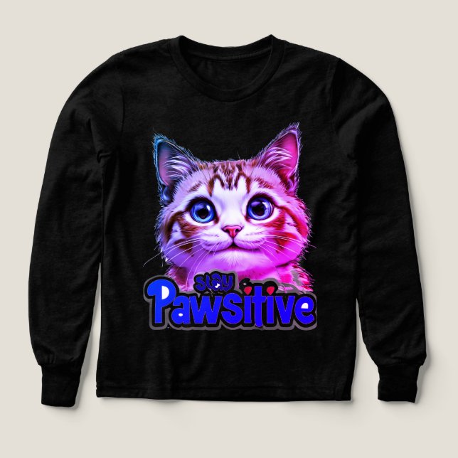Stay pawsitive cat edition (Design Front)