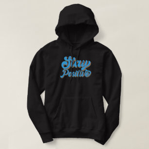 STAY POSITIVE  70's typography retro design        Hoodie