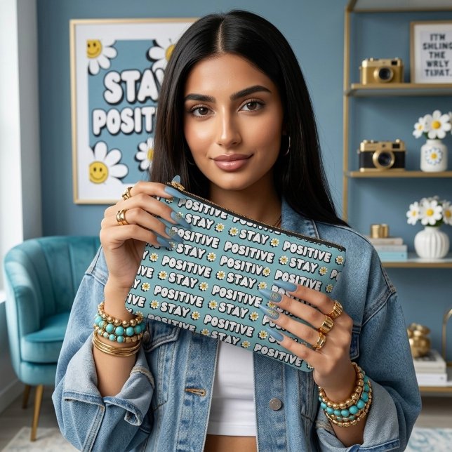 Stay Positive Accessory Pouch (Creator Uploaded)