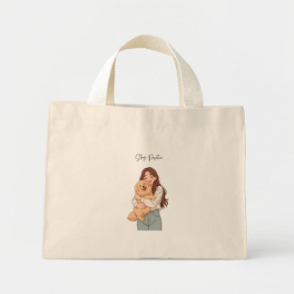 Stay Positive | Aesthetic Dog Lover Tote bag