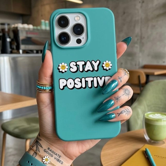 Stay Positive Case-Mate iPhone Case (Creator Uploaded)