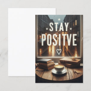 stay positive invitation