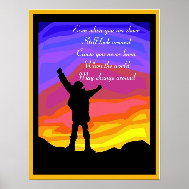 Stay positive posters (Front)