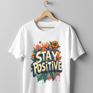 Stay positive Tri-Blend shirt