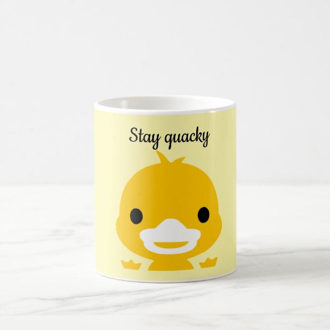 Stay Quacky Classic Mug, 11 oz Coffee Mug (Center)