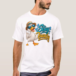 Stay Quacky Duck Graphic T-Shirt