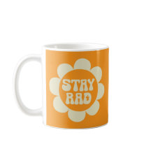 Stay Rad Retro Graphic Mug