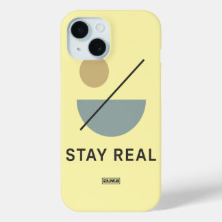 STAY REAL Modern Minimalist Phone Case – GENJIWEAR