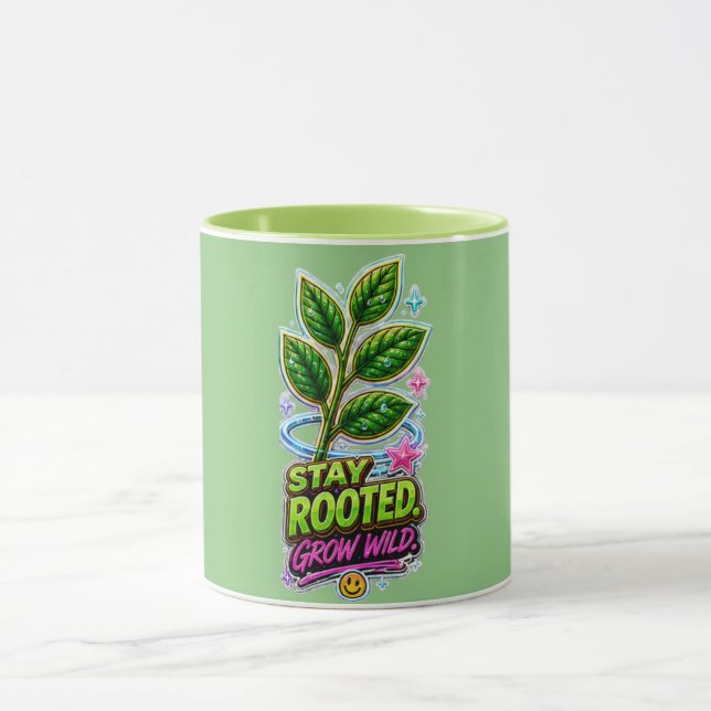 Stay Rooted Grow Wild Mug (Center)