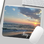 Stay Safe Custom Text Photo Mouse Pad<br><div class="desc">Add your text, upload your photo if you want, and easily create your personalised message mousepad. You can TRANSFER this DESIGN on other Zazzle products and adjust it to fit most of the Zazzle items. You can also click the CUSTOMIZE button to add, delete or change details like background colour,...</div>