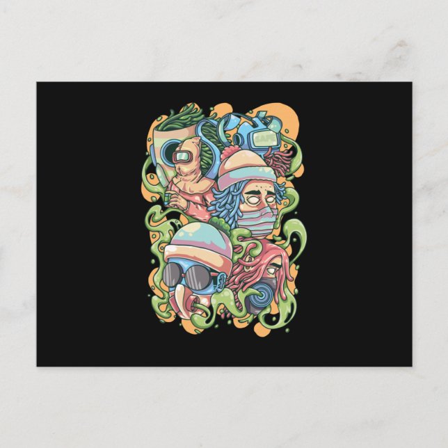 Stay Safe Postcard (Front)