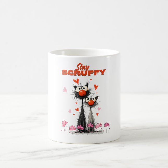 Stay Scruffy Coffee Mug (Center)