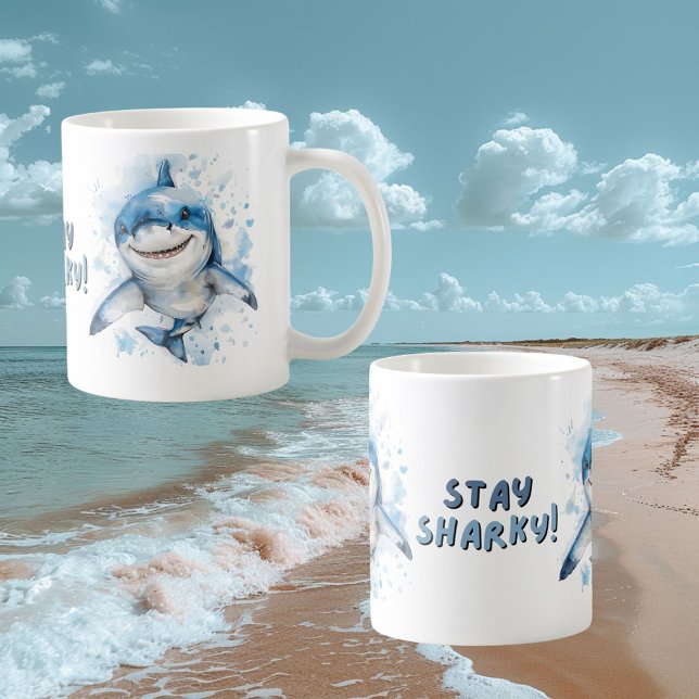 Stay Sharky Mug  (Creator Uploaded)