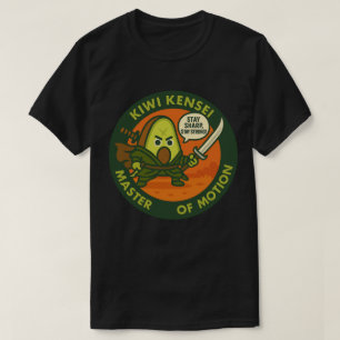 Stay Sharp Stay Strong Samurai Kiwi T-Shirt