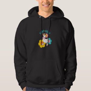 Stay Silly Light Up Spring Groovy Goose Positivity Hoodie
