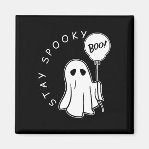 Stay Spooky Boo Cute Ghost Halloween Spooky Season Magnet