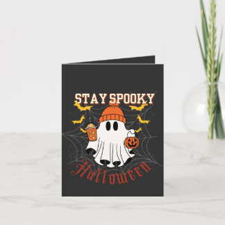 Stay Spooky Ghost Halloween Note Card