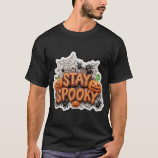 Stay Spooky Halloween message T-Shirt