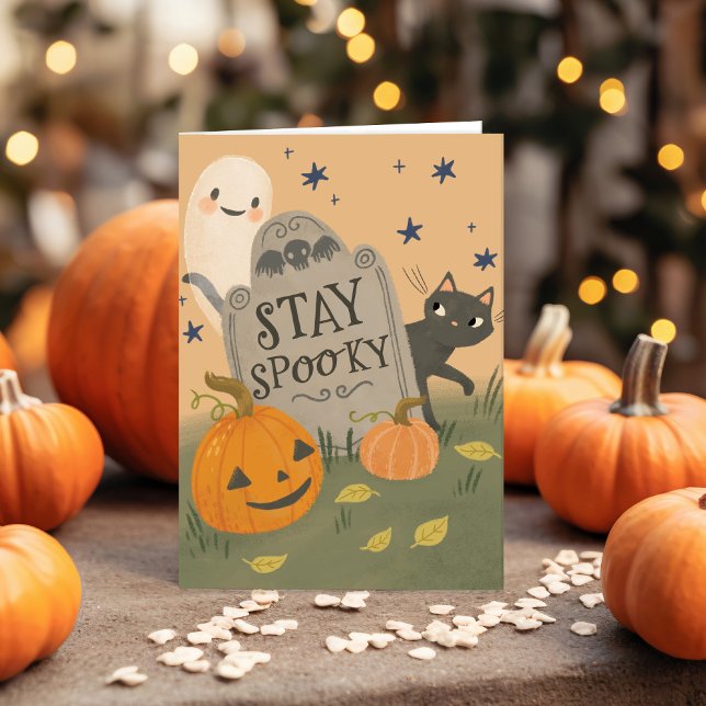 Stay Spooky Halloween Note Card (Creator Uploaded)