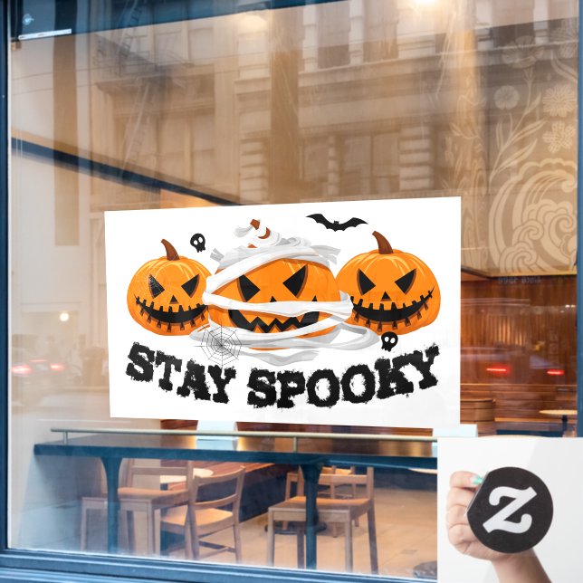 Stay Spooky Jack-O-Lanterns (Cafe Window)