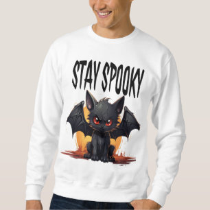 Stay spooky men's and youngsters sweatshirt