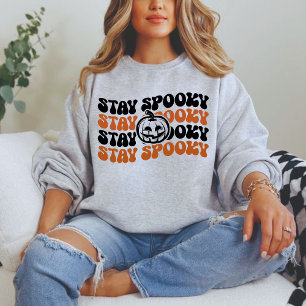 Stay Spooky Pumpkin Patch Halloween Sweatshirt 