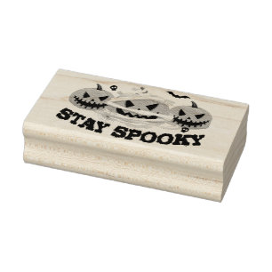 Stay Spooky Rubber Stamp