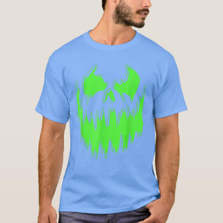 Stay Spooky Scary Pumpkin Face Hallowen Family Mat T-Shirt