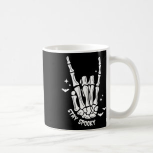 Stay-spooky Skeleton Hands Halloween Coffee Mug