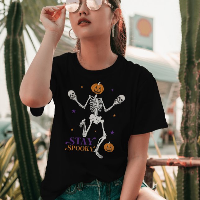 Stay Spooky Skeleton  T-Shirt (Creator Uploaded)