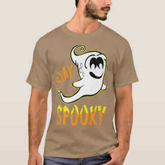 Stay Spooky with this cute Little Ghost Premium  T-Shirt