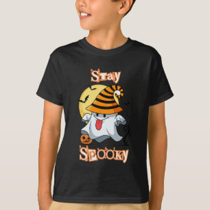 STAY SPOOKY: Yellow and Red Madness Halloween T-Shirt